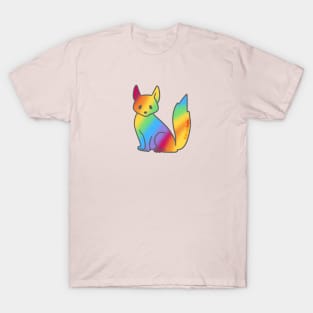 Rainbow Fox T-Shirt